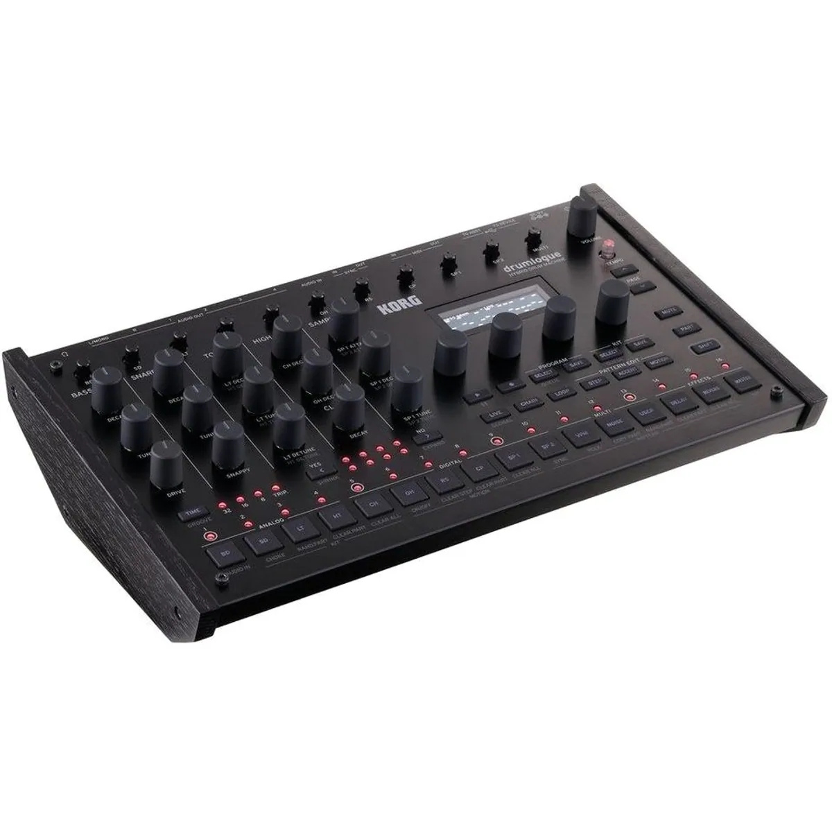 Korg drumlogue Drumcomputer, hybride Klangerzeugung, 11-stimmig 3