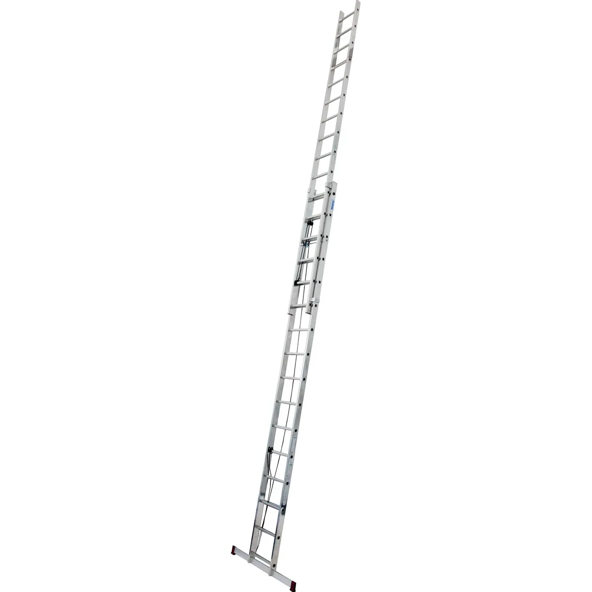 KRAUSE Corda Seilzugleiter, 2x16 Sprossen, hohe Stabilität und Flexibilität