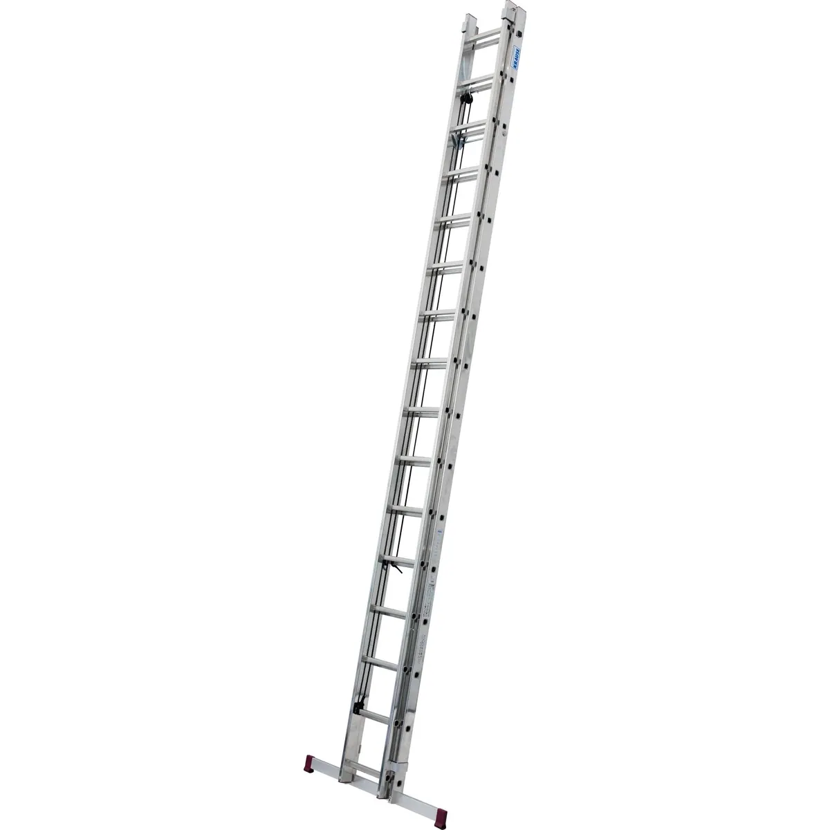 KRAUSE Corda Seilzugleiter, 2x16 Sprossen, hohe Stabilität und Flexibilität 3