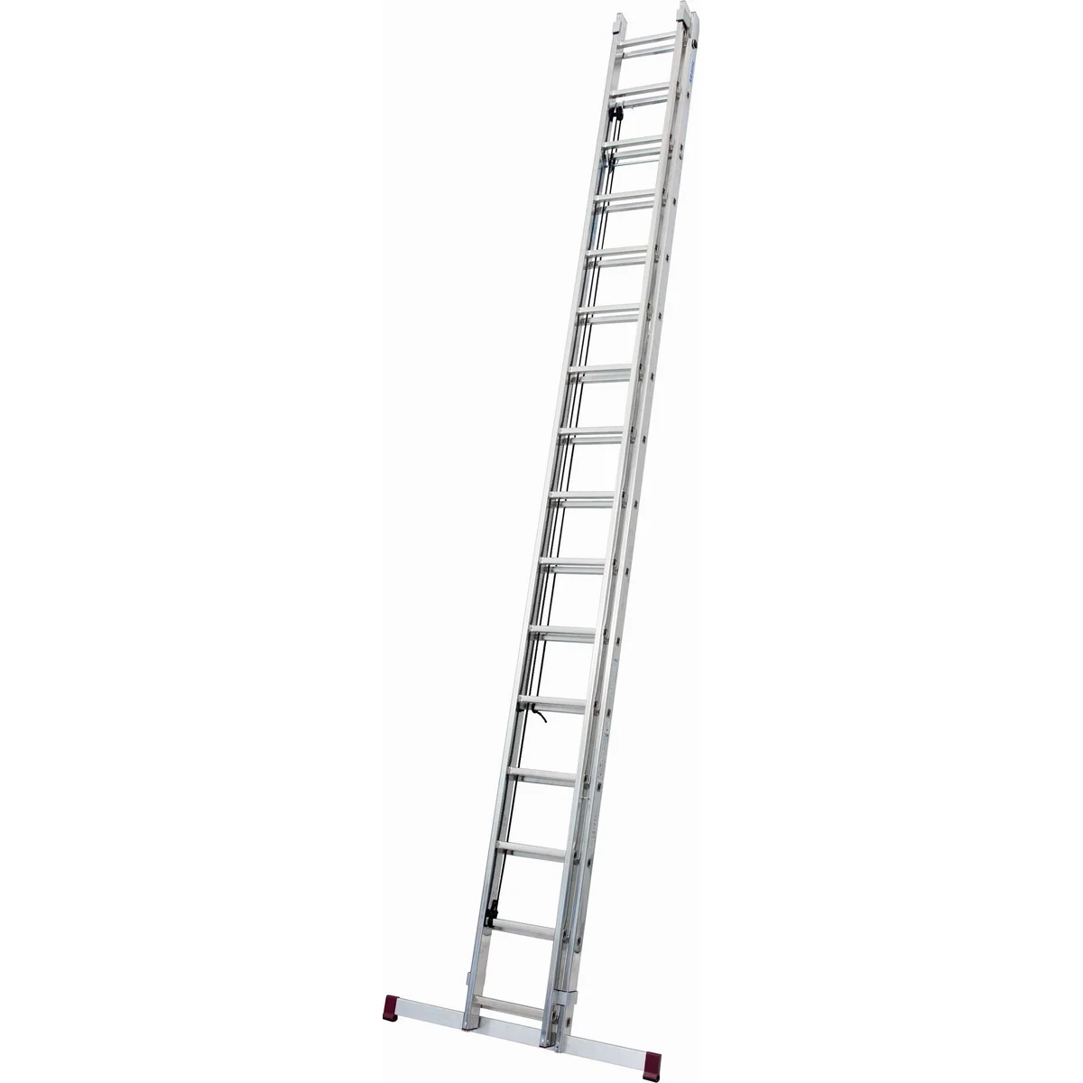 KRAUSE Corda Seilzugleiter, 2x16 Sprossen, hohe Stabilität und Flexibilität 4