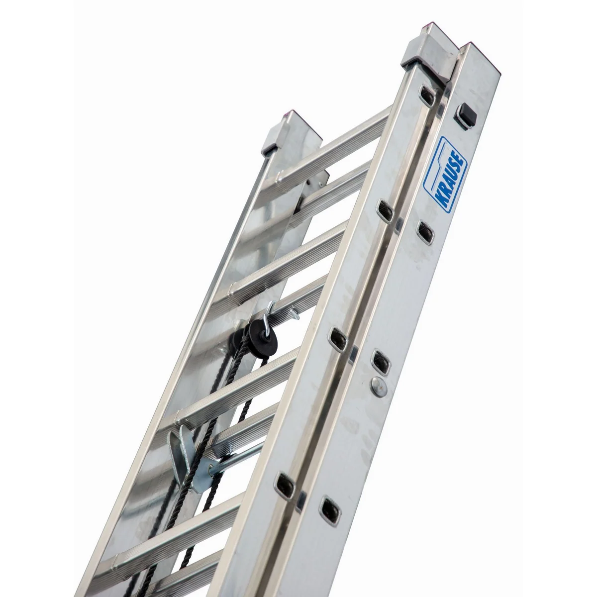 KRAUSE Corda Seilzugleiter, 2x16 Sprossen, hohe Stabilität und Flexibilität 5