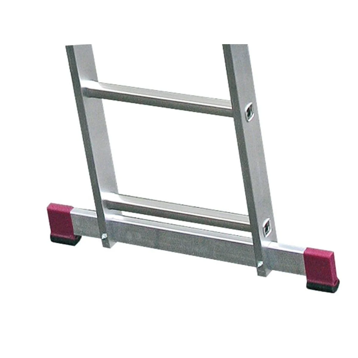 KRAUSE Schiebeleiter Corda, 2x8 Sprossen, rutschsicher, bis 4,85 m Arbeitshöhe, belastbar bis 150 kg 3