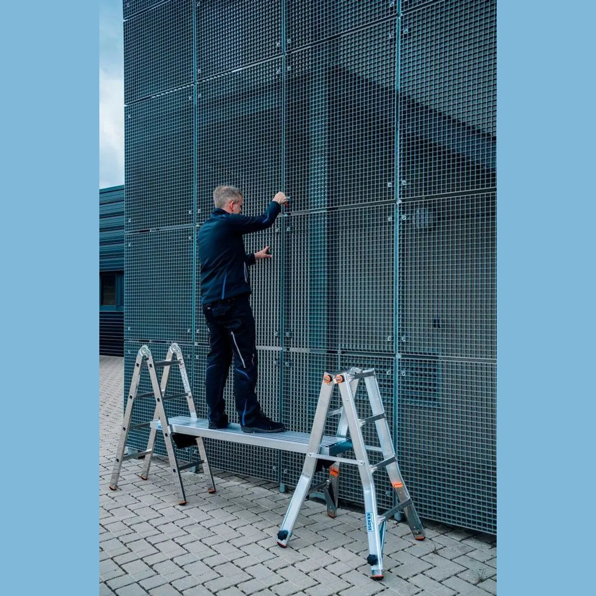 KRAUSE Teleskop-Bohle Teleboard, maximale Länge 298 cm, belastbar bis 200 kg 4
