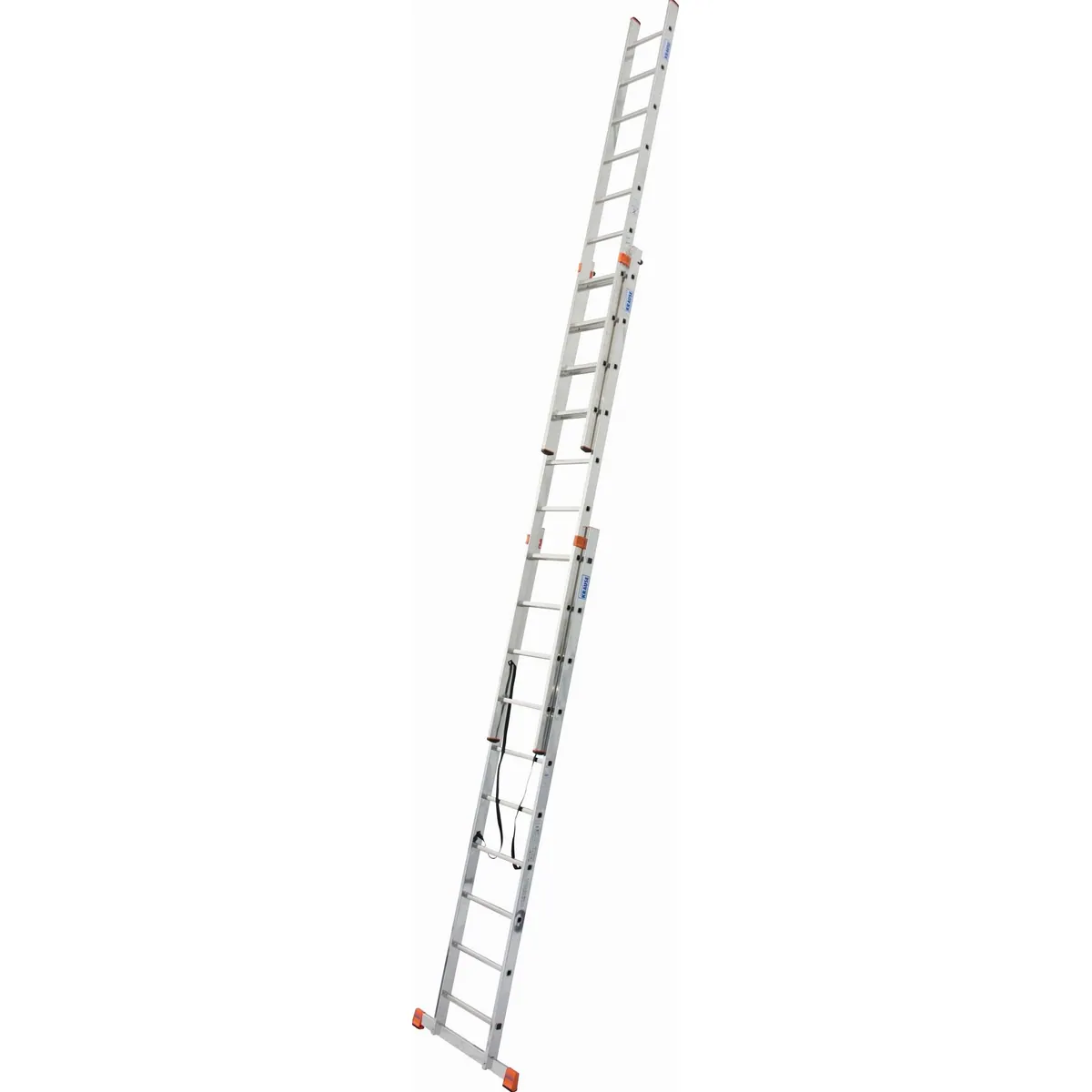 KRAUSE Tribilo Vielzweckleiter, Aluminium, 3x10 Sprossen — Hohe Stabilität, Vielseitige Einsatzmöglichkeiten, Maximale Arbeitshöhe 765 cm 2