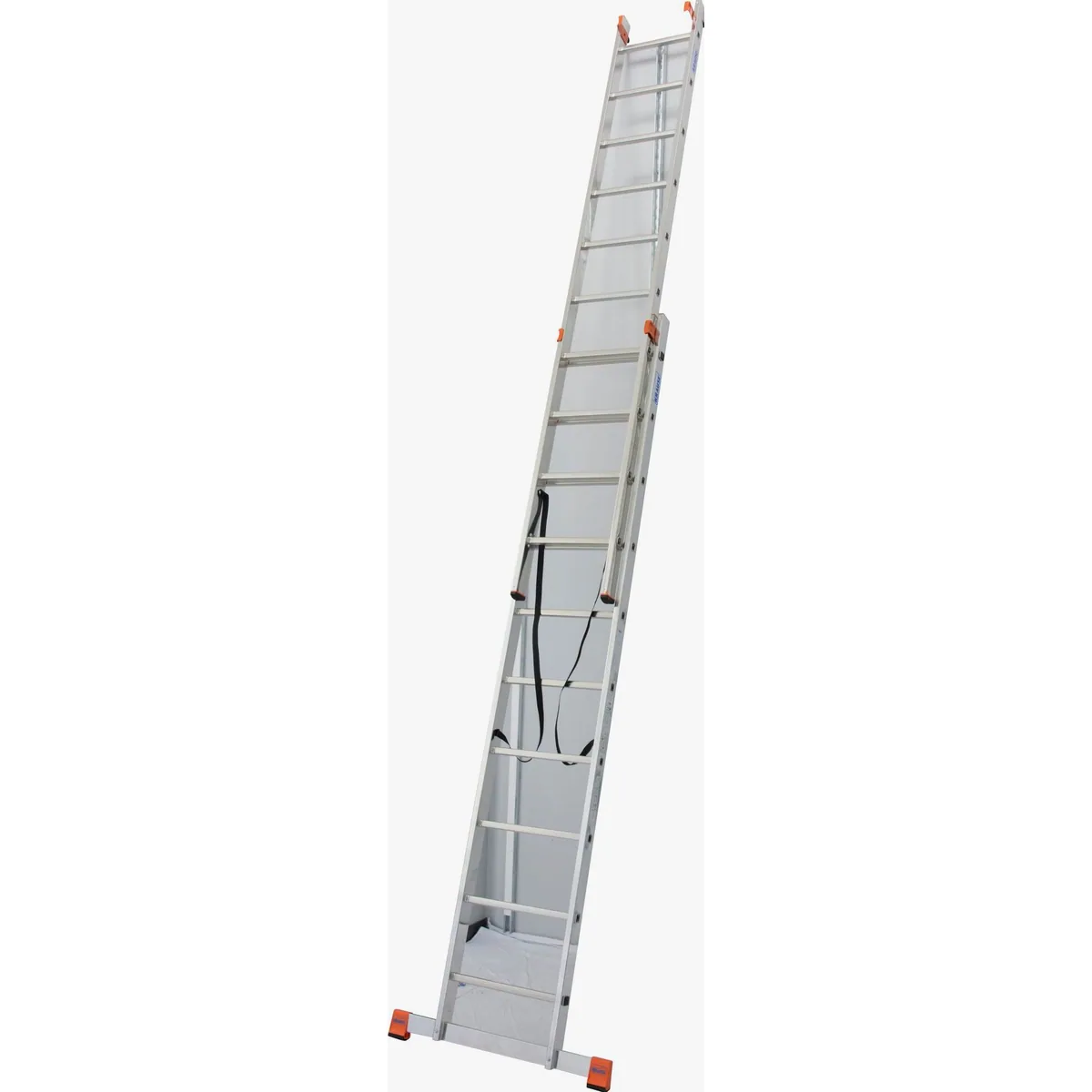KRAUSE Tribilo Vielzweckleiter, Aluminium, 3x10 Sprossen — Hohe Stabilität, Vielseitige Einsatzmöglichkeiten, Maximale Arbeitshöhe 765 cm 3