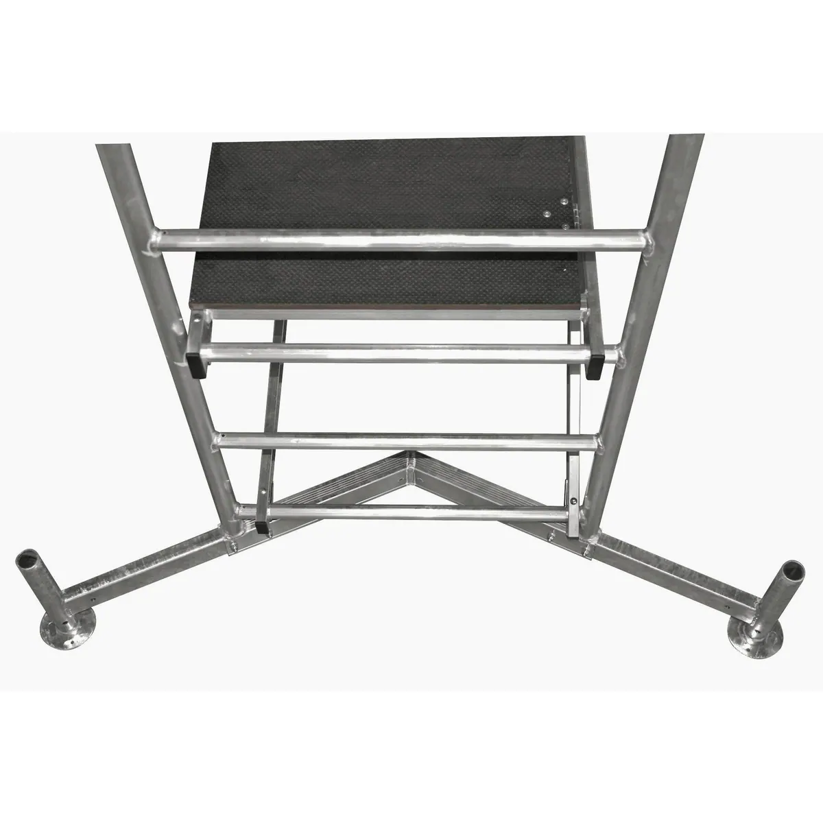 KRAUSE ClimTec Arbeitsgerüst, hohe Stabilität, durchdachtes GuardMatic-System, platzsparend faltbar 5