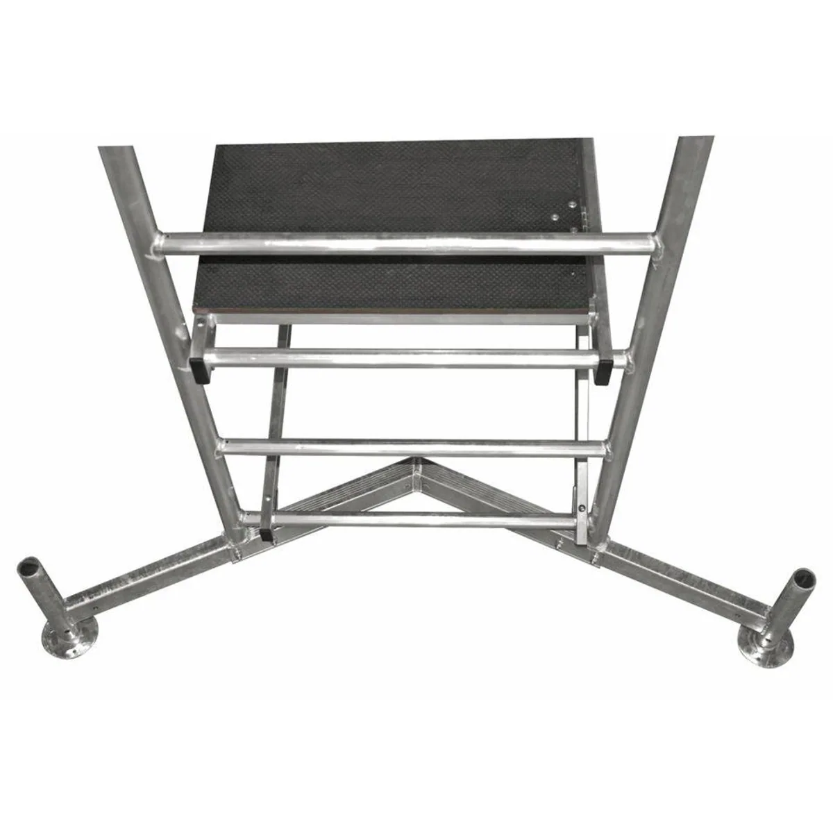 KRAUSE ClimTec Arbeitsgerüst, hohe Belastbarkeit, sicheres Geländersystem, platzsparend faltbar 5