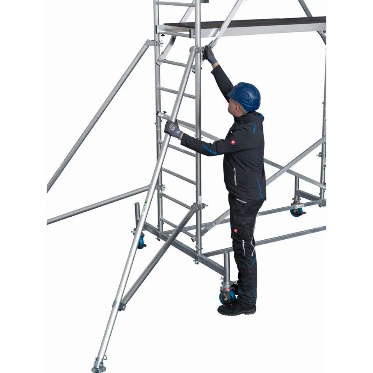 KRAUSE ProTec Fahrgerüst, Arbeitshöhe 8,3 Meter, maximale Belastbarkeit 200 kg/m² 4
