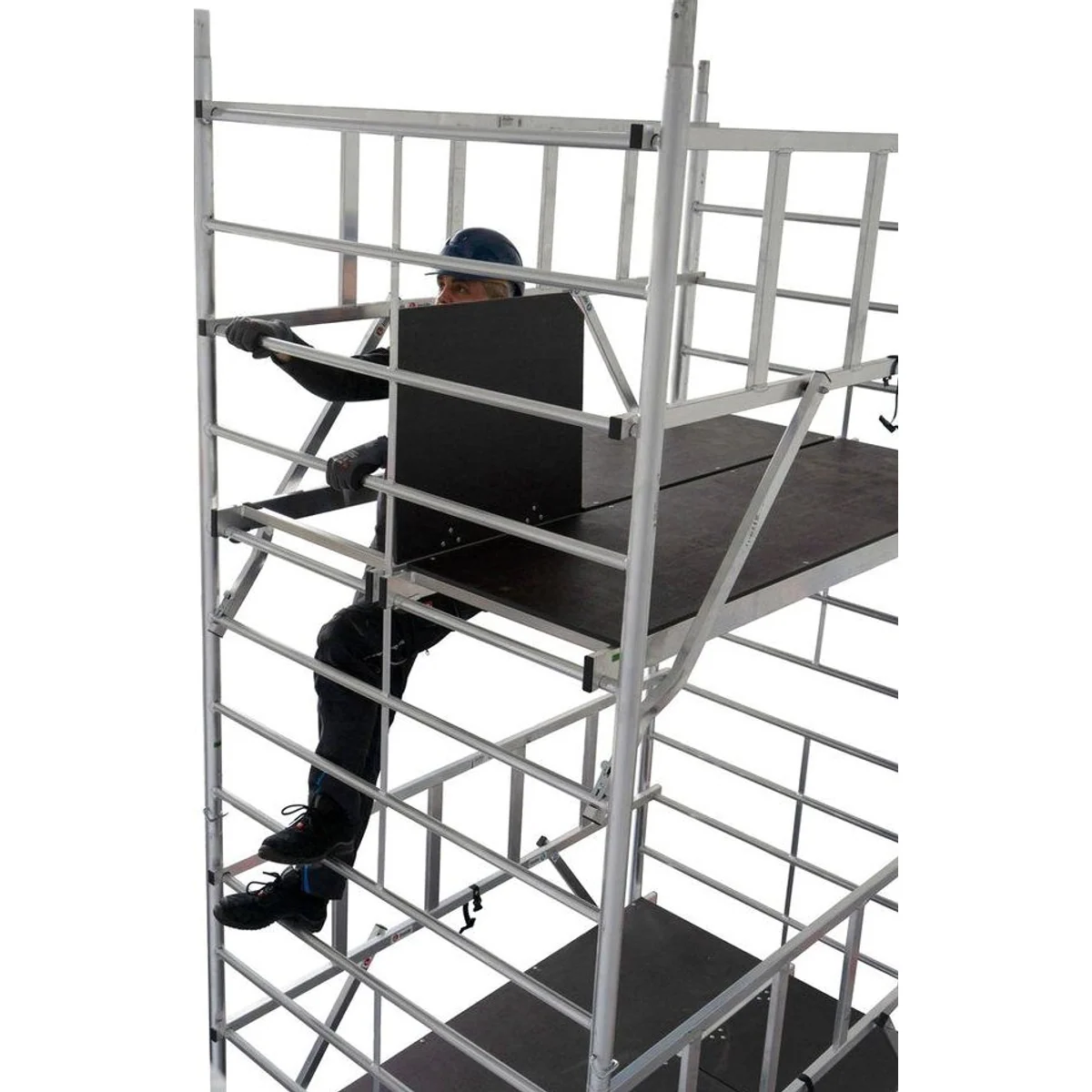 KRAUSE ProTec XXL Fahrgerüst, maximale Arbeitshöhe 12,30 m, belastbar bis 200 kg/m² 5