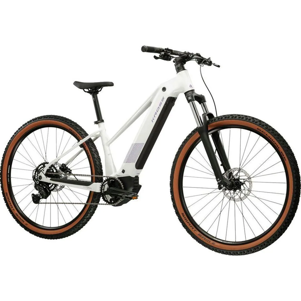 Kross Influx Hybrid 2.0 E-Bike, leistungsstarker Bosch Antrieb, hohe Reichweite, komfortable Federgabel 2