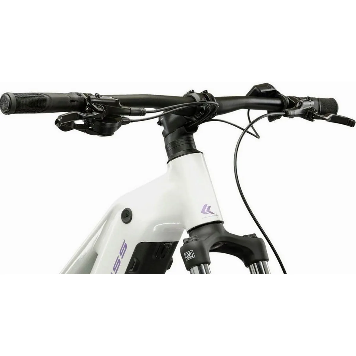 Kross Influx Hybrid 2.0 E-Bike, leistungsstarker Bosch Antrieb, hohe Reichweite, komfortable Federgabel 4