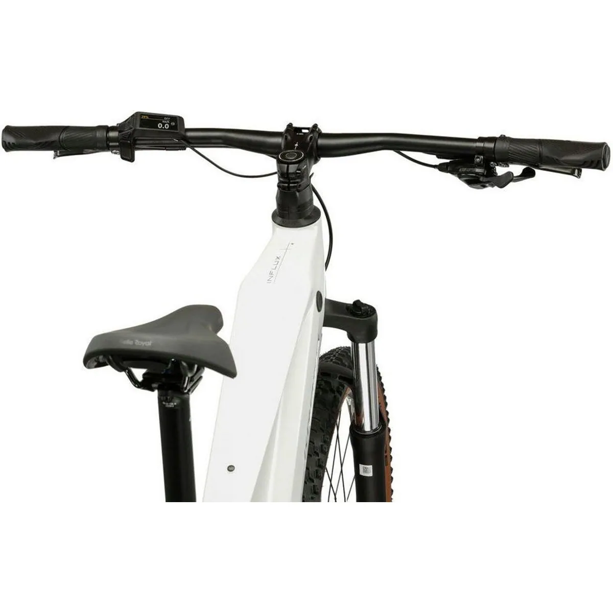 Kross Influx Hybrid 2.0 E-Bike, leistungsstarker Bosch Antrieb, hohe Reichweite, komfortable Federgabel 5