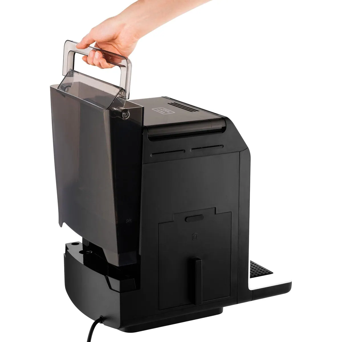 Krups Kaffeevollautomat EA8911 Evidence, Quattro Force System, intuitives OLED-Display 4