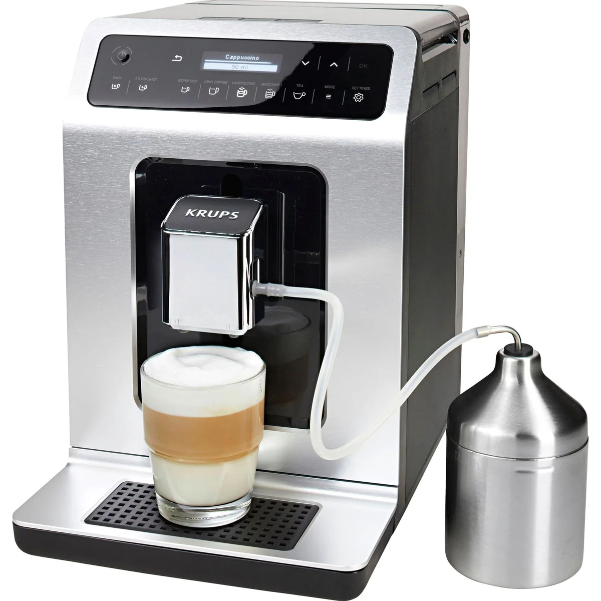 Krups EA891D Evidence Kaffeevollautomat, 12 Kaffeevariationen, OLED-Display, Touchscreen-Bedienung 2
