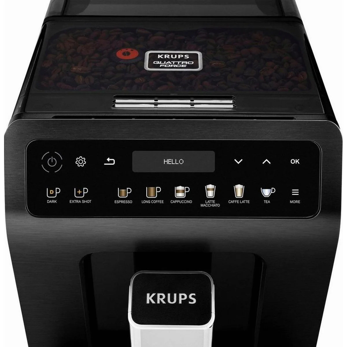 Krups EA8948 Evidence Plus, 14 Getränkevariationen, intuitive Bedienung über Farbdisplay 3