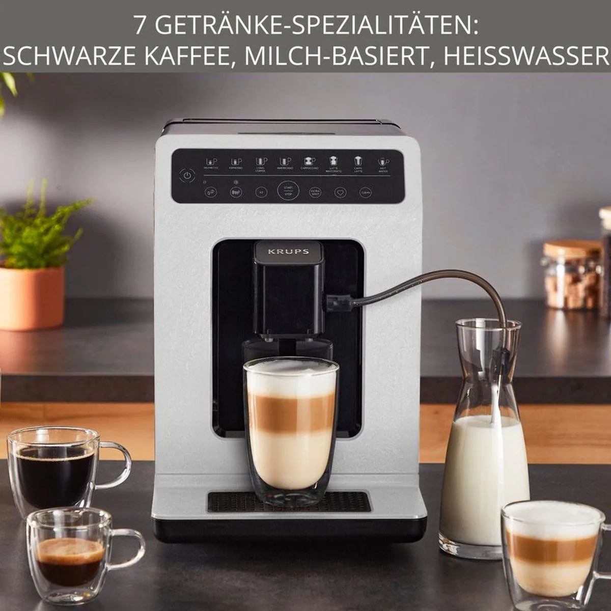 Krups EA897A Evidence ECOdesign, Touch-Steuerung, 8 Getränkespezialitäten 2