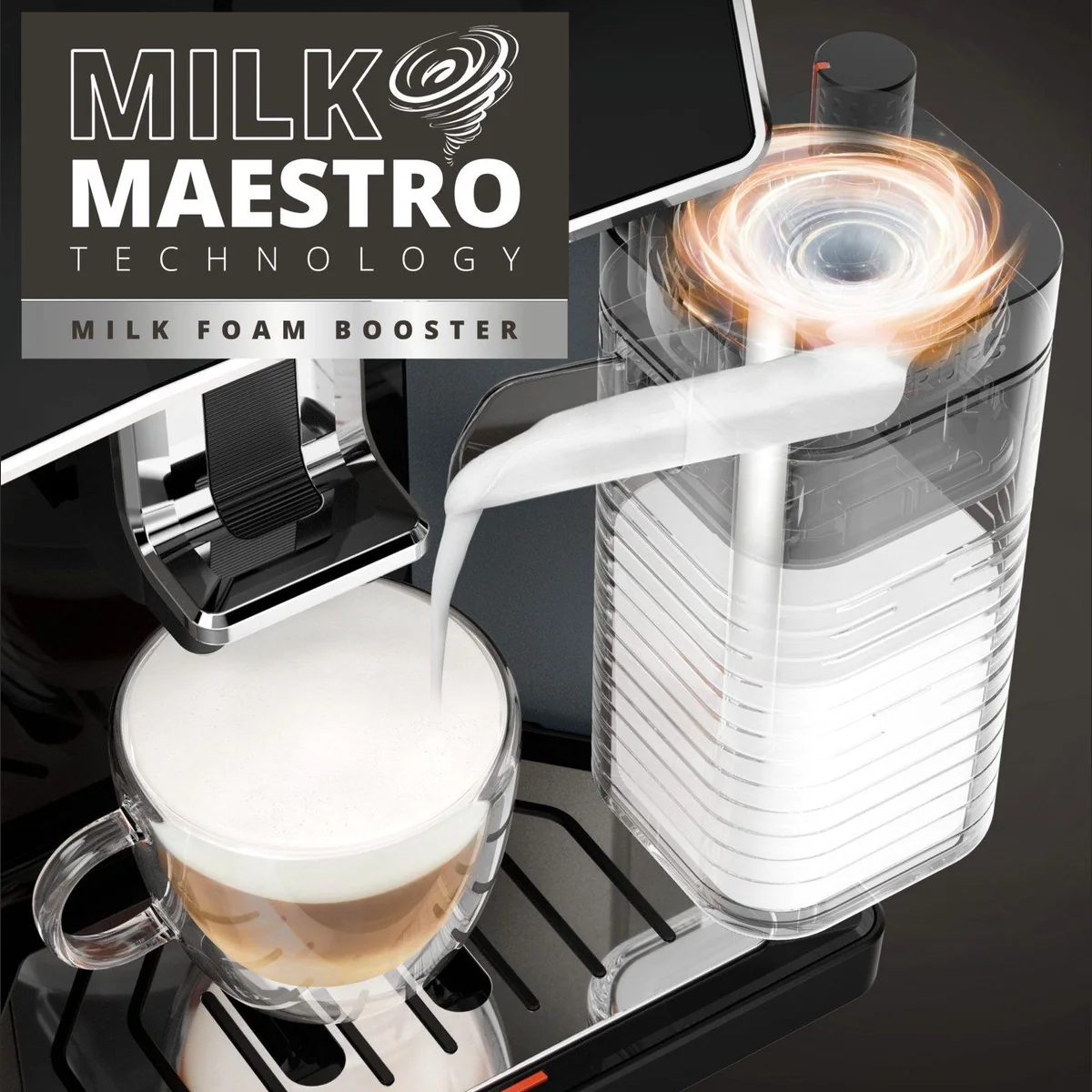 Krups EA9129 Sensation Milk, 6 Kaffee- und Milchspezialitäten, intuitive Bedienung, automatisierte Reinigung 3