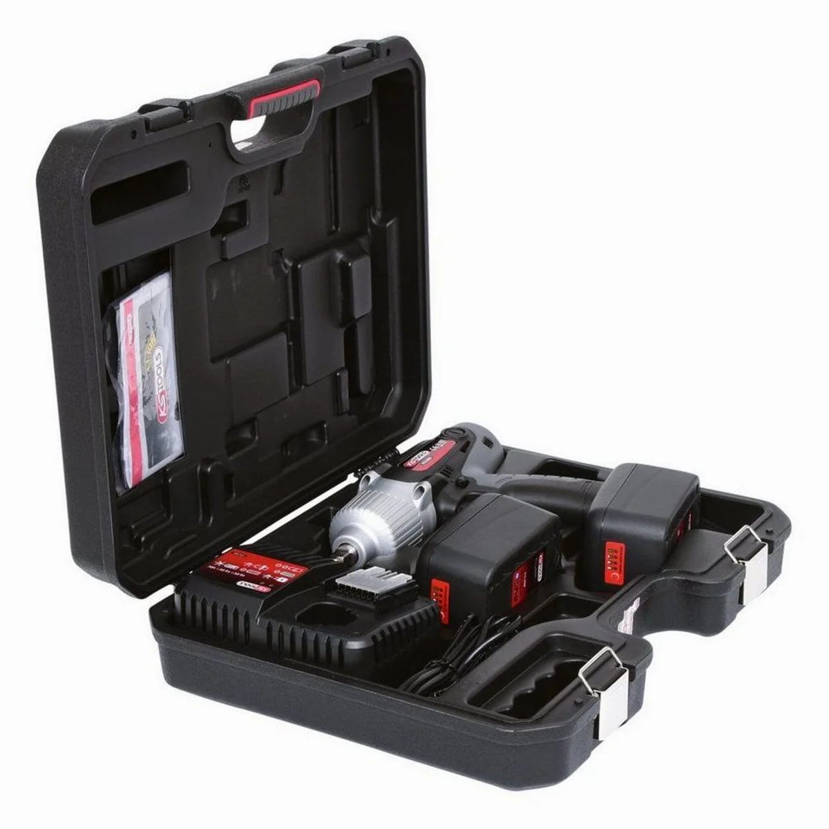 KS Tools Akku-Schlagschrauber, 1800 U/min, 539 Nm, 2 Akkus 4