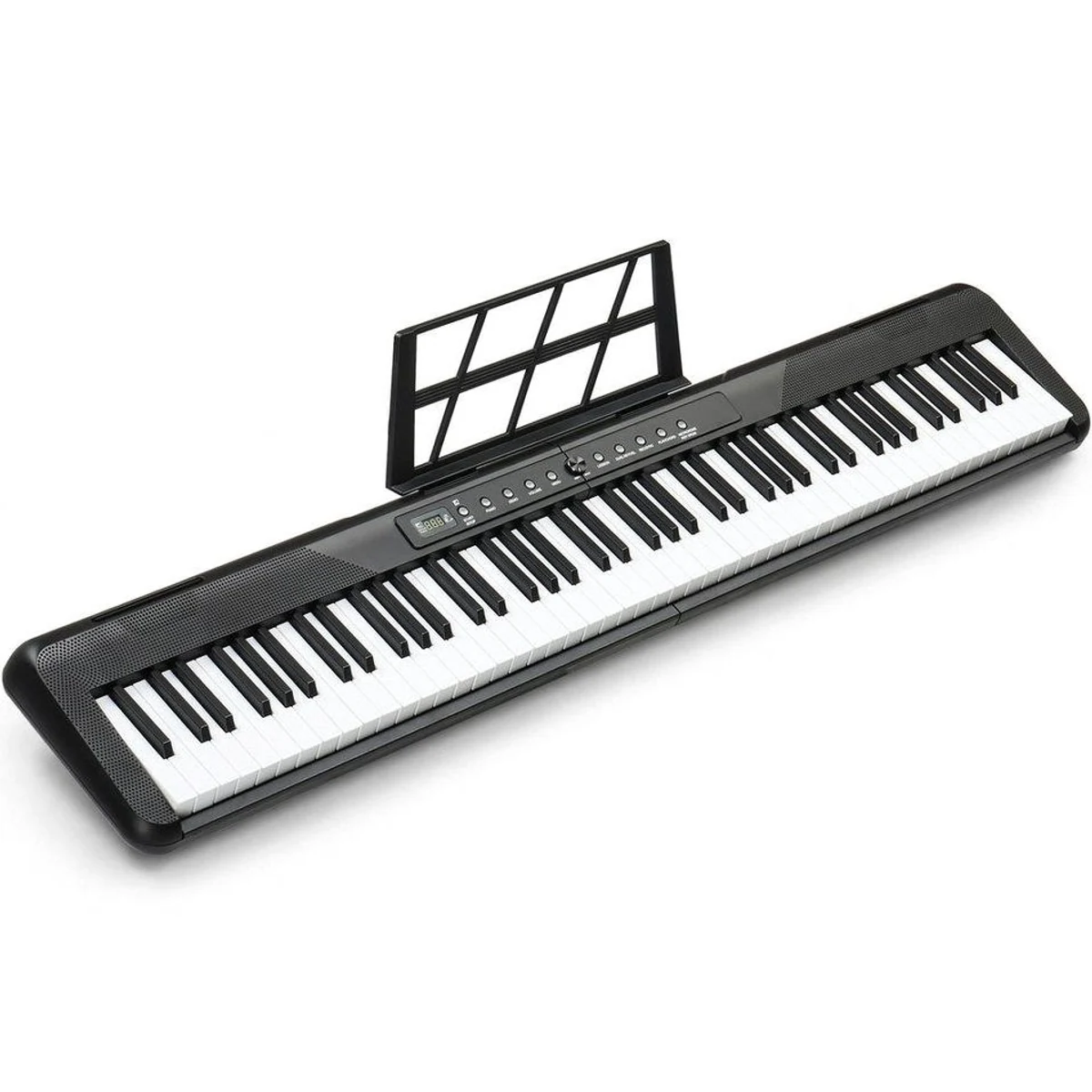 LALAHO GPP-201 Digitalpiano, 88 Tasten, Bluetooth & Aufnahmefunktion — hochwertiger Klanggenerator, integriertes Metronom, Stereolautsprecher