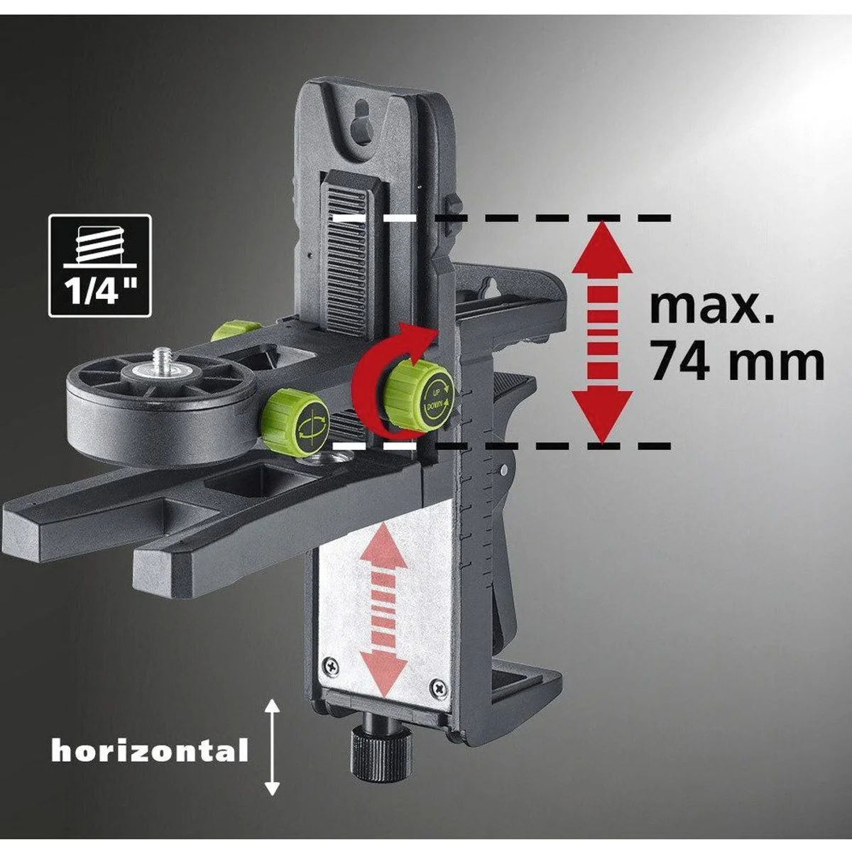 LASERLINER MasterPlane-Laser 3G Pro, 360° Laser, grünes Licht, lange Betriebszeit 2