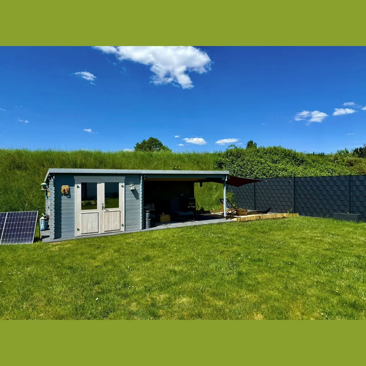 LASITA MAJA St. Louis Exklusiv Gartenhaus, 28 mm Blockbohlen, wetterfestes Holzdesign 5