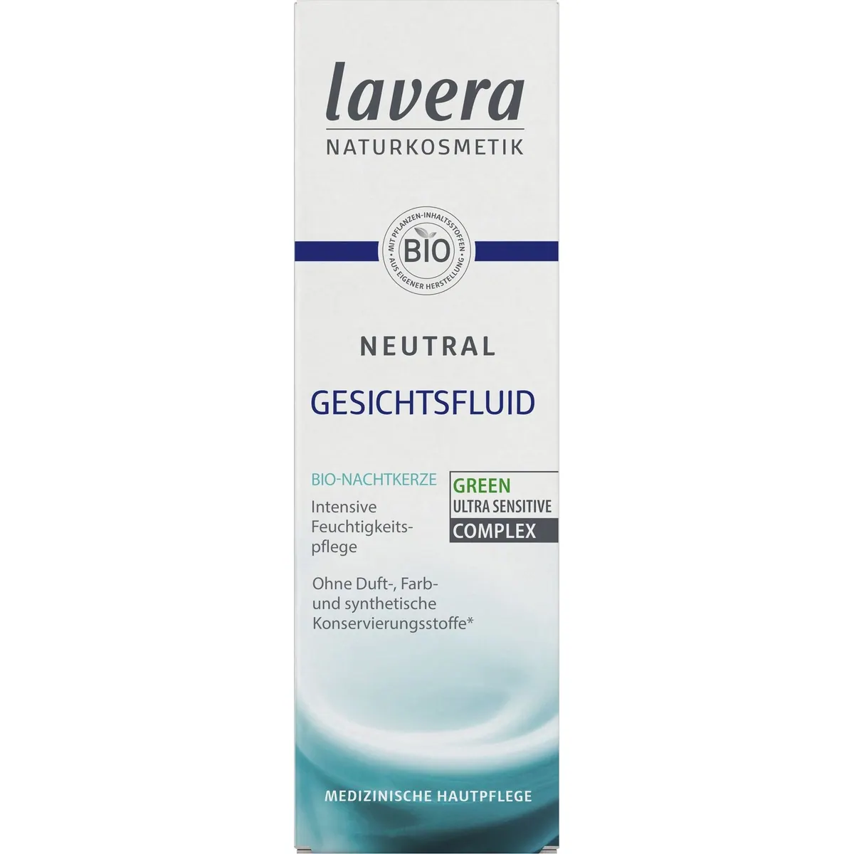 Lavera Neutral Gesichtsfluid, intensive Feuchtigkeit, hautberuhigend, vegan