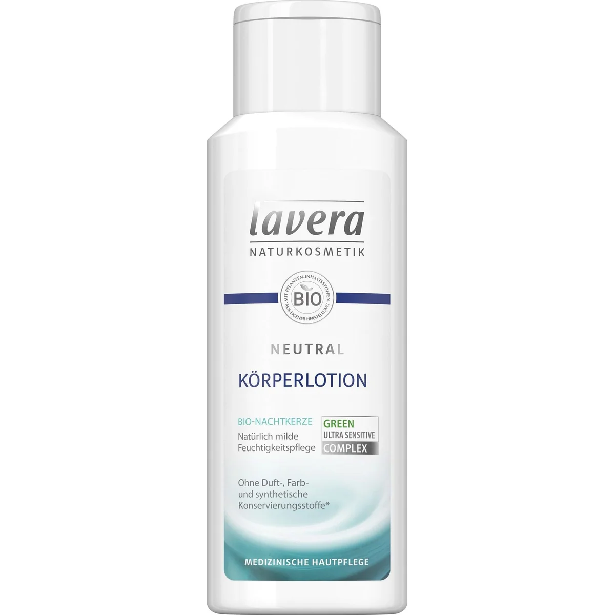 Lavera Neutral Körperlotion, pH-hautneutrale Formel, intensiv feuchtigkeitsspendend