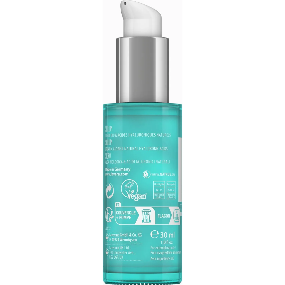 Lavera Hydro Refresh Serum, intensive Feuchtigkeitsversorgung, dermatologisch getestet 4