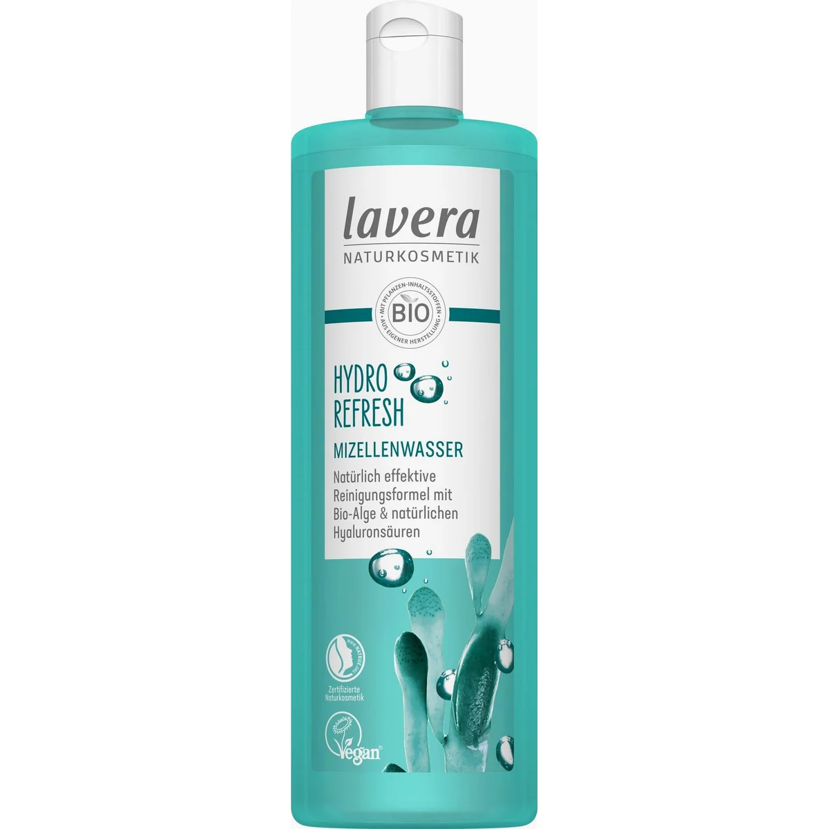 Lavera Hydro Refresh Mizellenwasser, sanfte Reinigung mit Feuchtigkeitskick