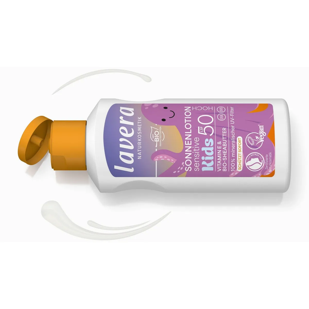Lavera Sonnenlotion Sensitiv Kids LSF 50, 100% mineralischer UV-Schutz 2