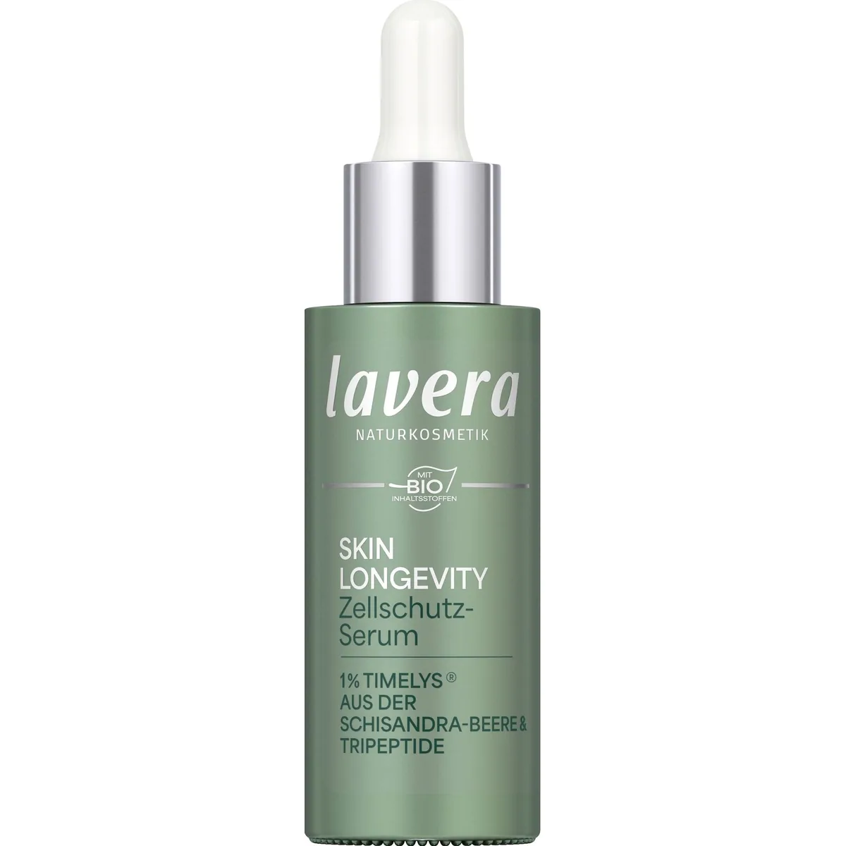 Lavera Skin Longevity Gesichtsserum, Zellschutz durch natürliche Inhaltsstoffe