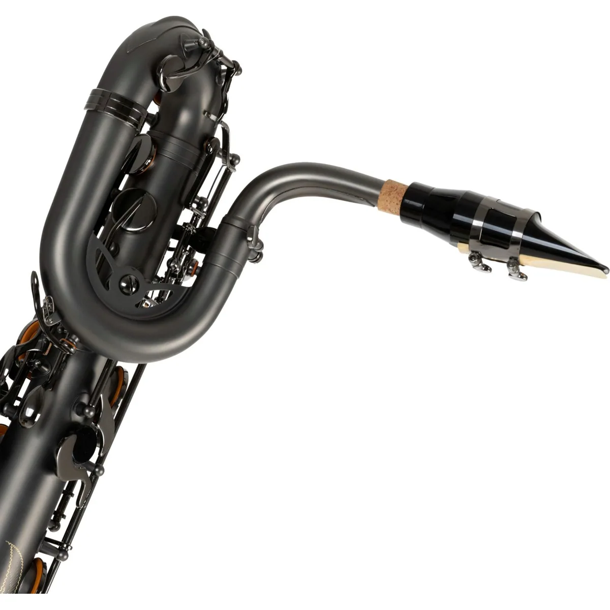 Lechgold LBS-25 Baritonsaxophon Set, edles Finish, kraftvoller Klang, hochwertiges Zubehör 4
