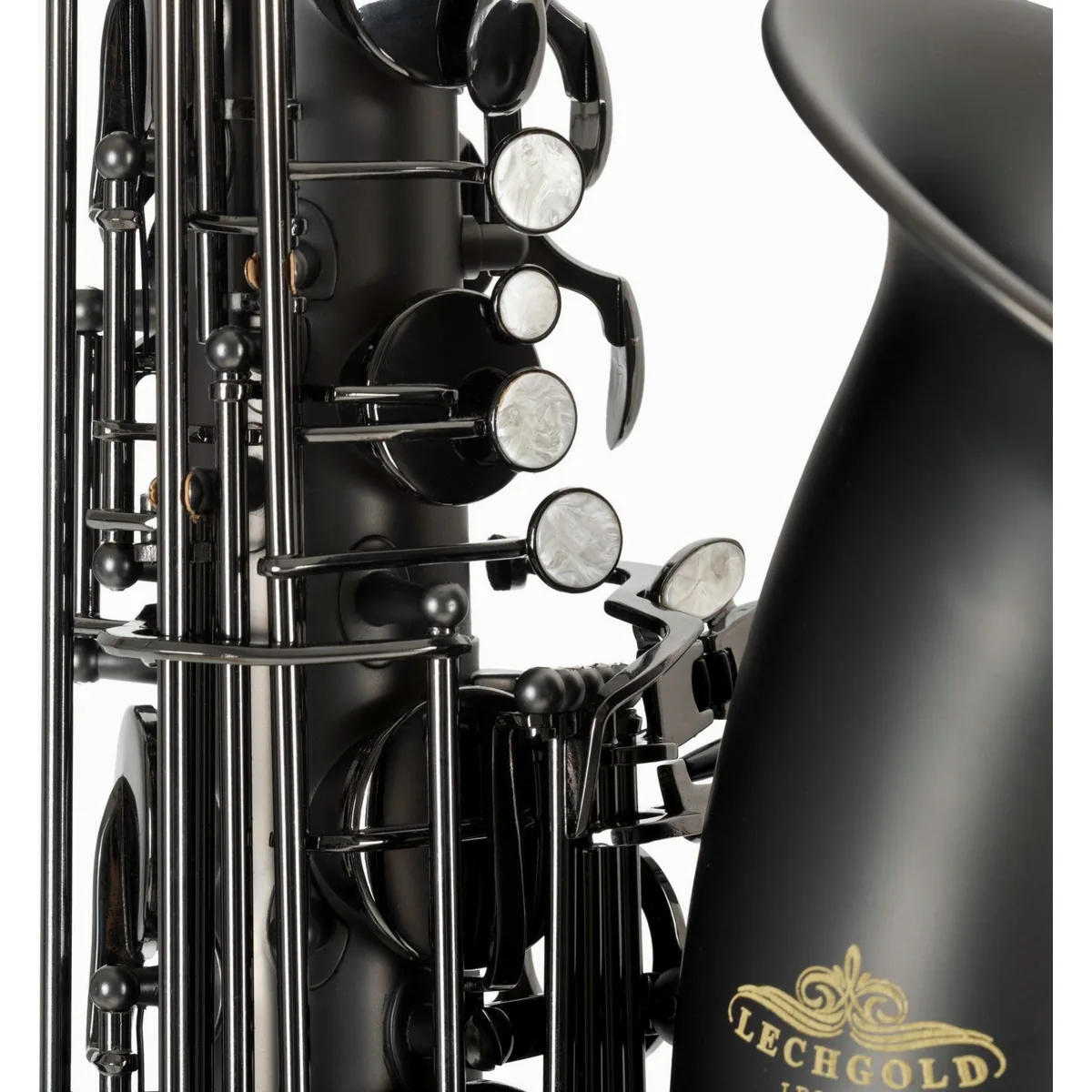 Lechgold LBS-25 Baritonsaxophon Set, edles Finish, kraftvoller Klang, hochwertiges Zubehör 5