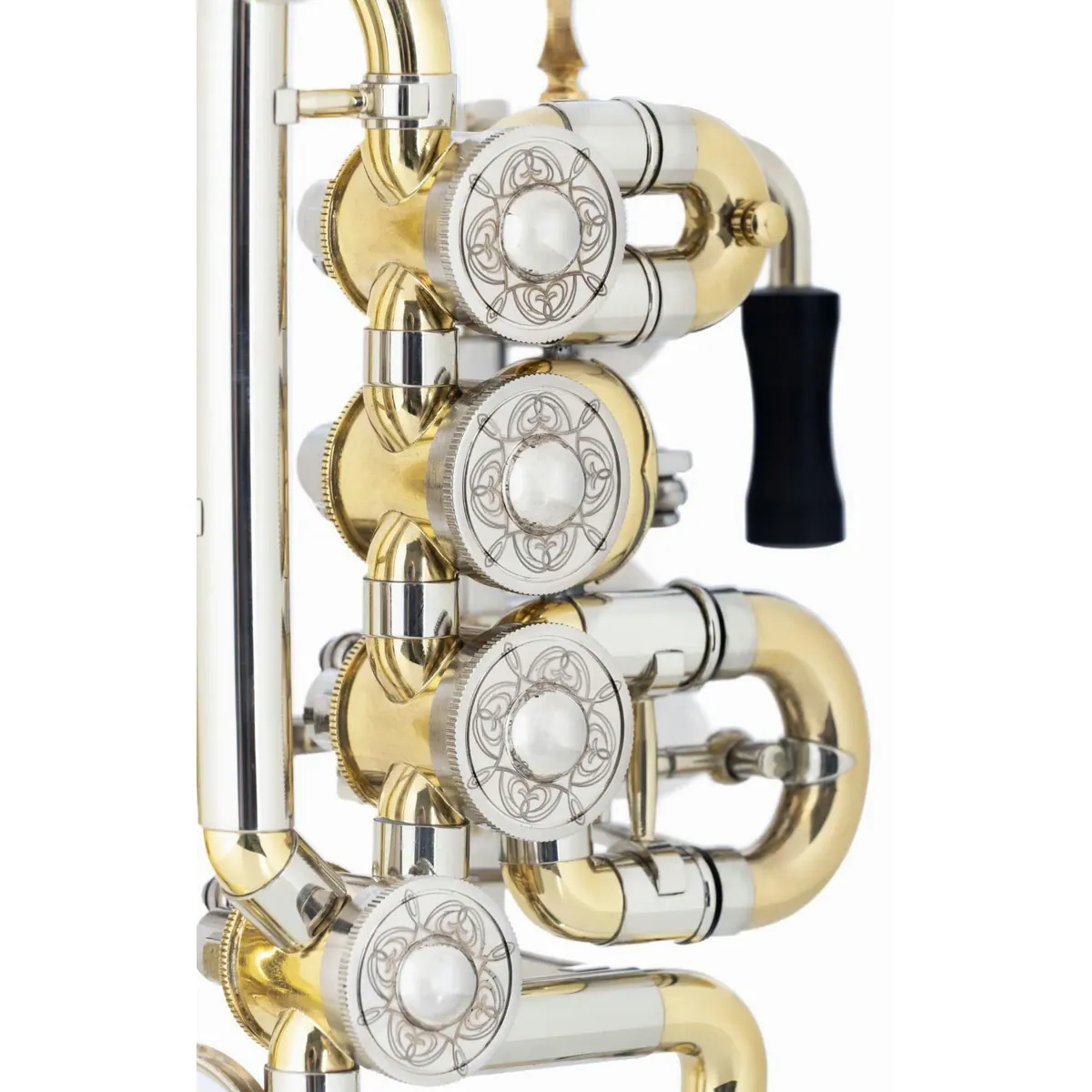 Lechgold Piccolo-Trompete PT-21/4L, exquisite Klangqualität, inklusive 4 Mundrohre 4