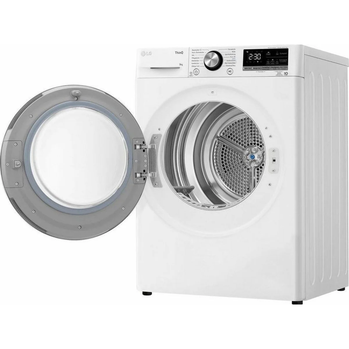 LG Wärmepumpentrockner RT90V9W, 9 kg Fassungsvermögen, Energieeffizienzklasse C 3