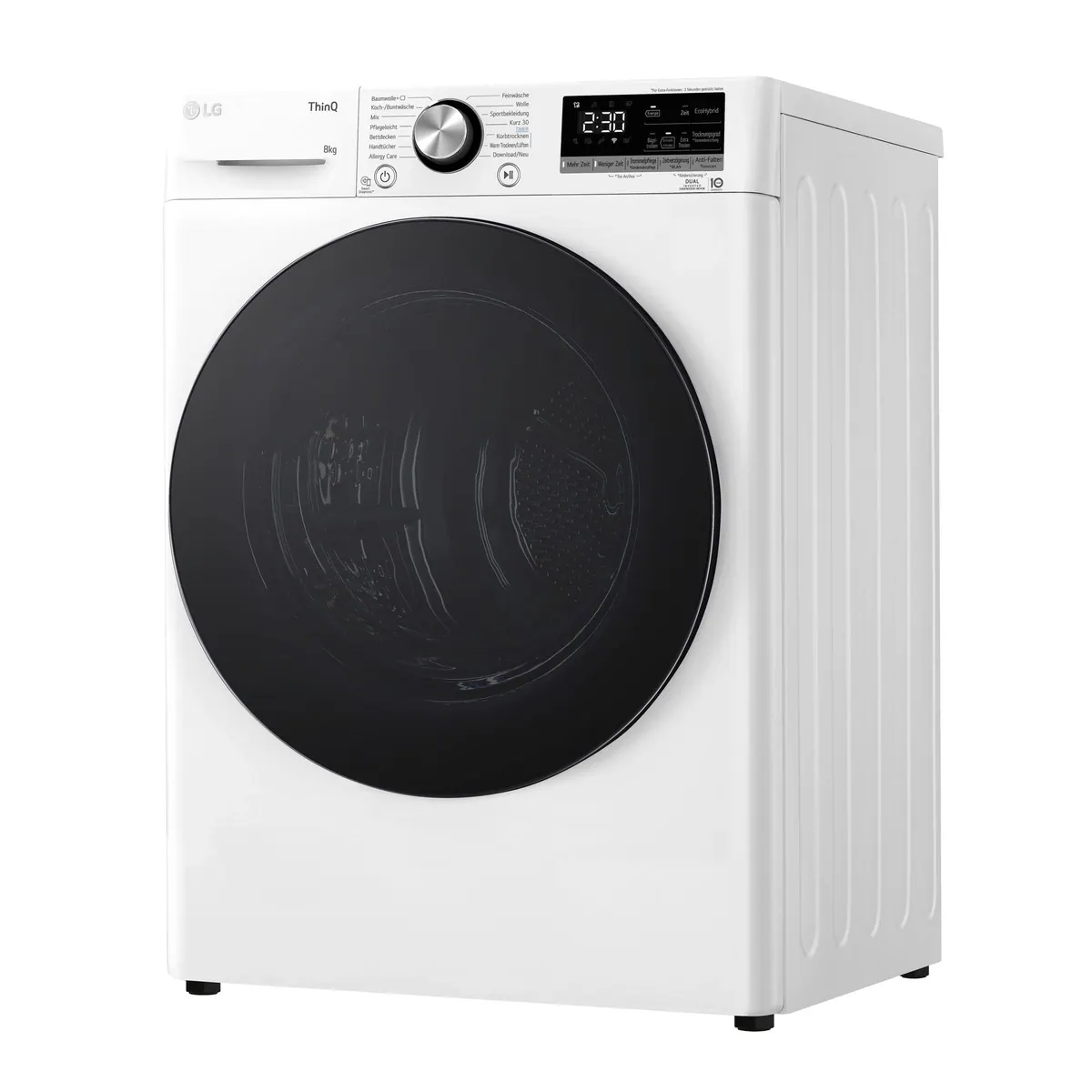 LG Vivace RT80V9W Wärmepumpentrockner, energieeffizient, leise, benutzerfreundlich