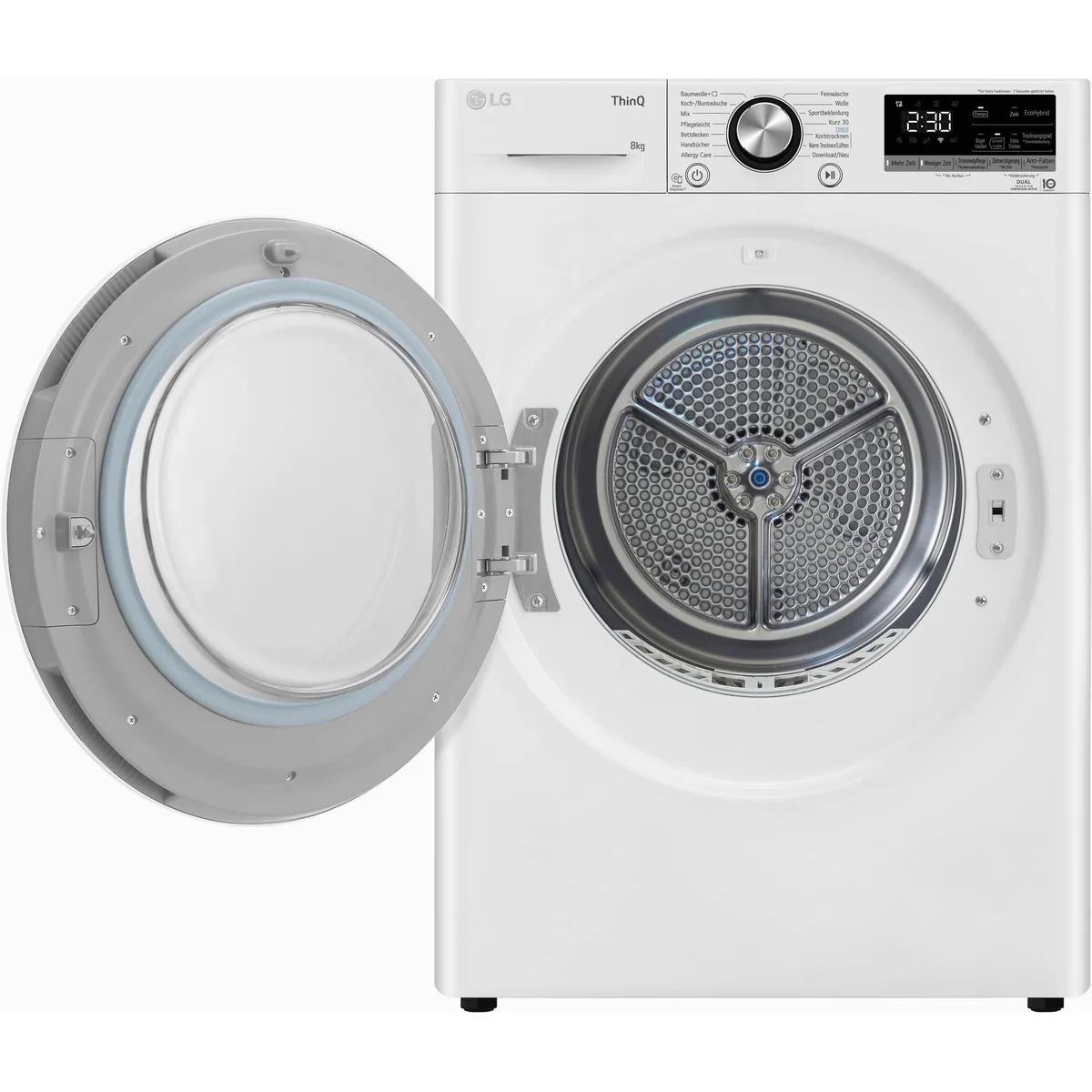 LG Vivace RT80V9W Wärmepumpentrockner, energieeffizient, leise, benutzerfreundlich 2