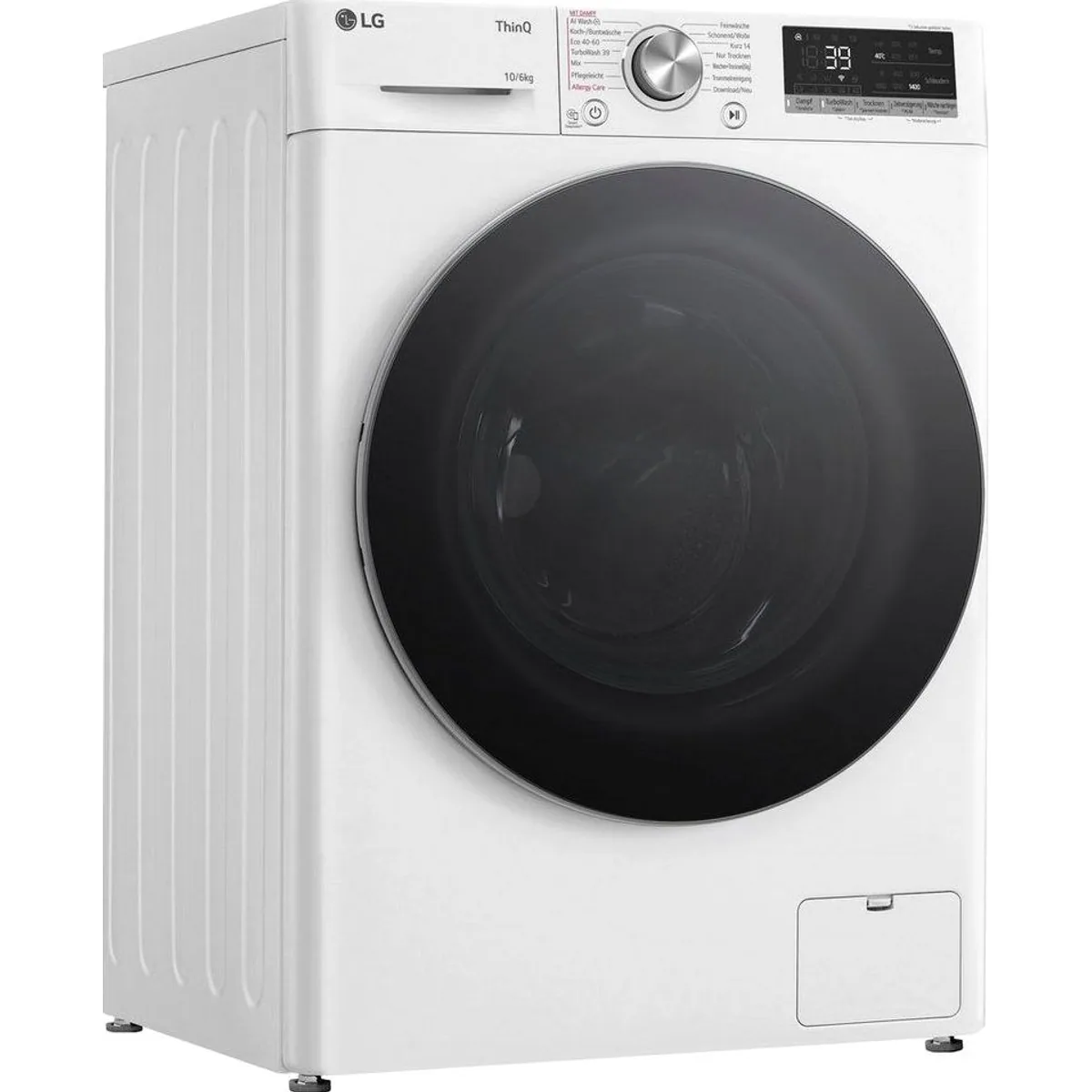 LG Waschtrockner W4WR70X61, 10 kg Waschen, 6 kg Trocknen, 1400 U/min