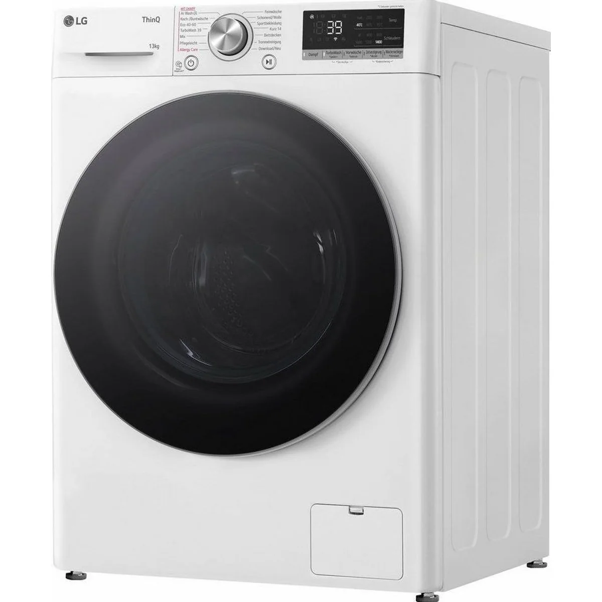 LG F4WR7031 Waschmaschine, 13 kg, 1400 U/min, Dampffunktion & WiFi-Smart Control 3
