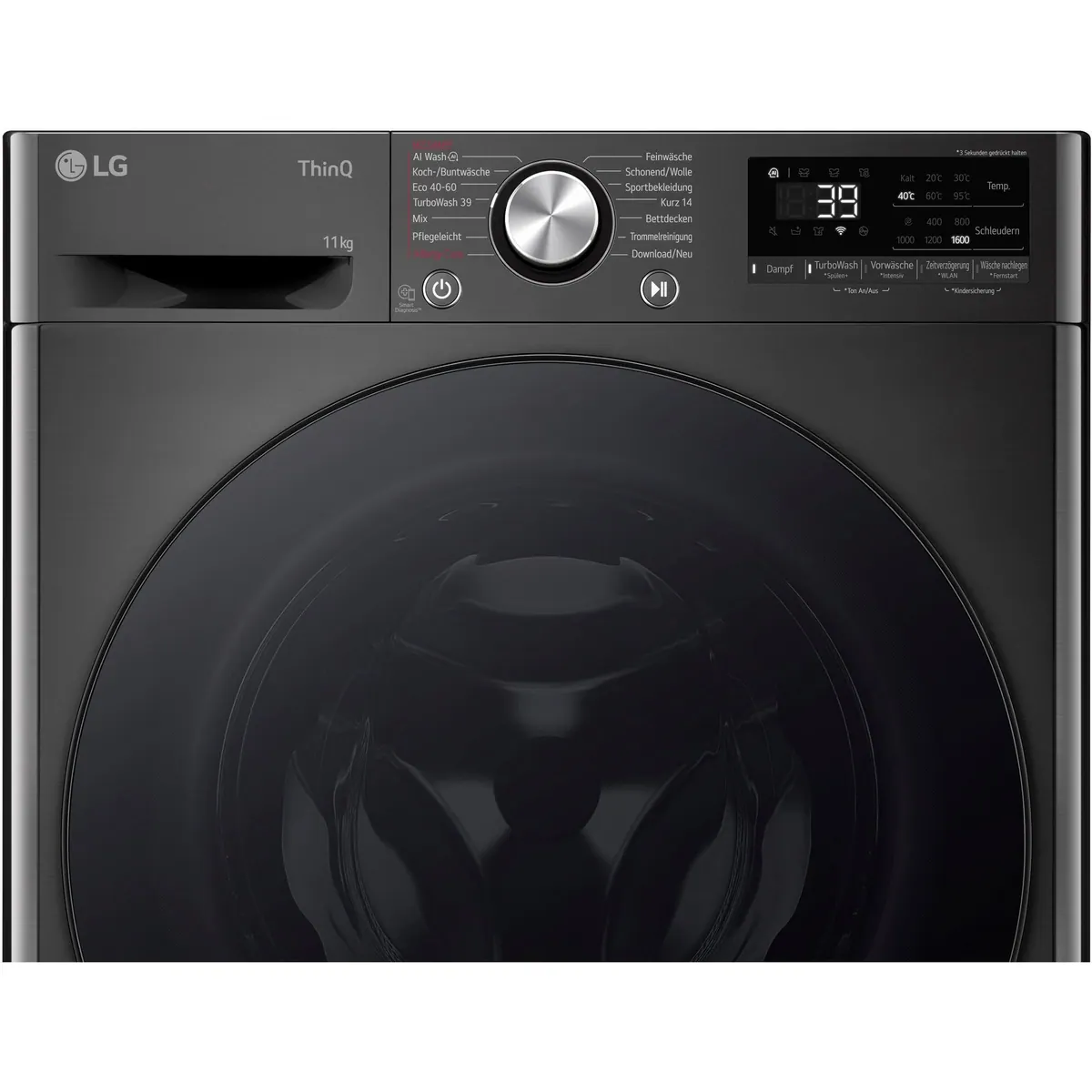 LG F6WR701YB Waschmaschine, 11 kg, 1600 U/min, Steam Funktion 5