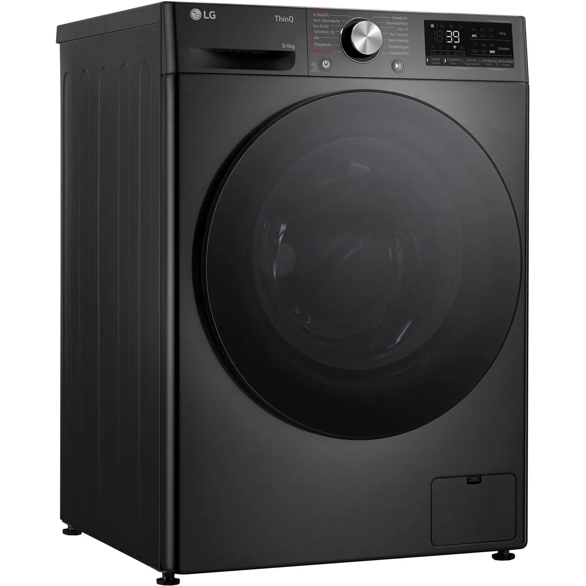 LG Waschtrockner Serie 7 W4WR7096YB, 9 kg Waschkapazität, 6 kg Trocknungsleistung, 1400 U/min