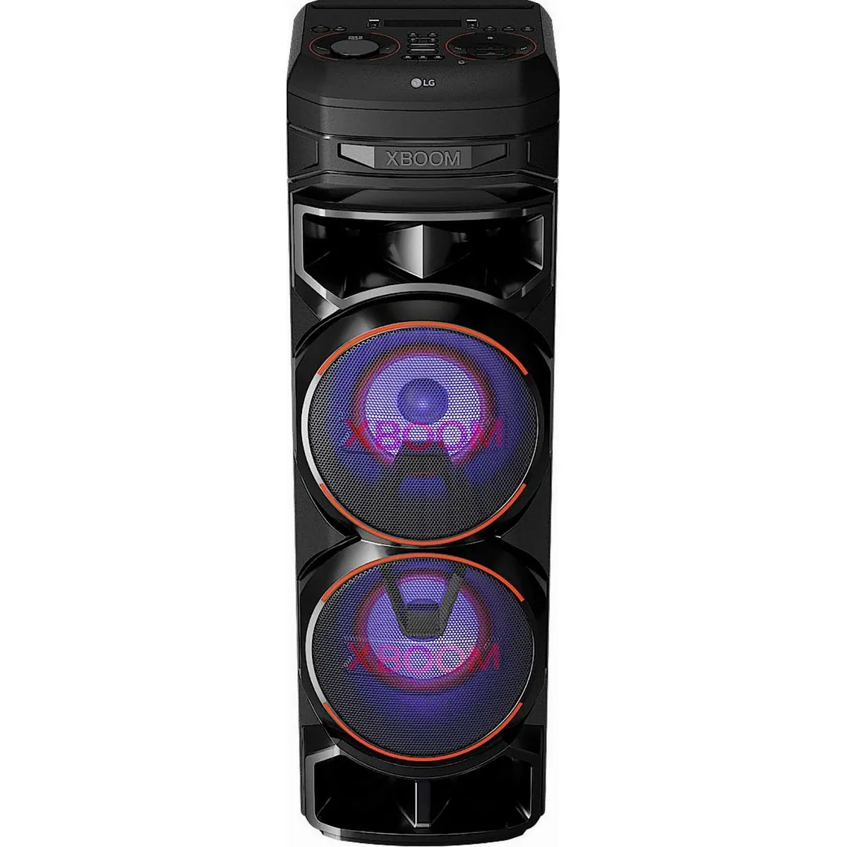 LG XBOOM RNC9 Party-Lautsprecher, kraftvoller Sound, vielseitige Verbindungsmöglichkeiten, beeindruckende LED-Beleuchtung