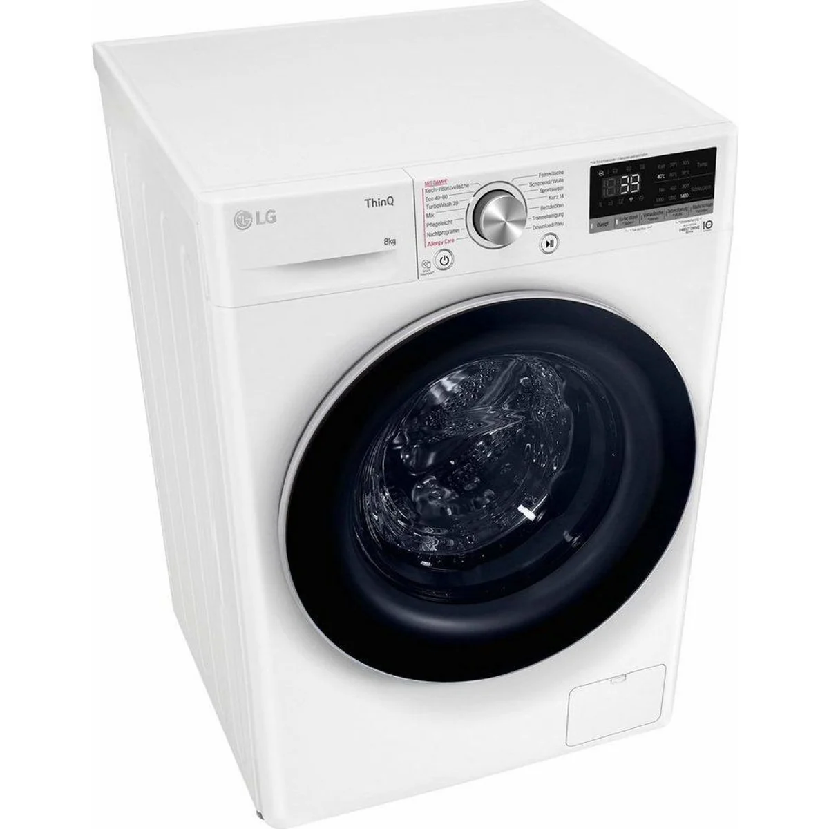 LG F4WV708P1E Waschmaschine, 8 kg, 1400 U/min, TurboWash – effizientes Waschen in 39 Minuten 2