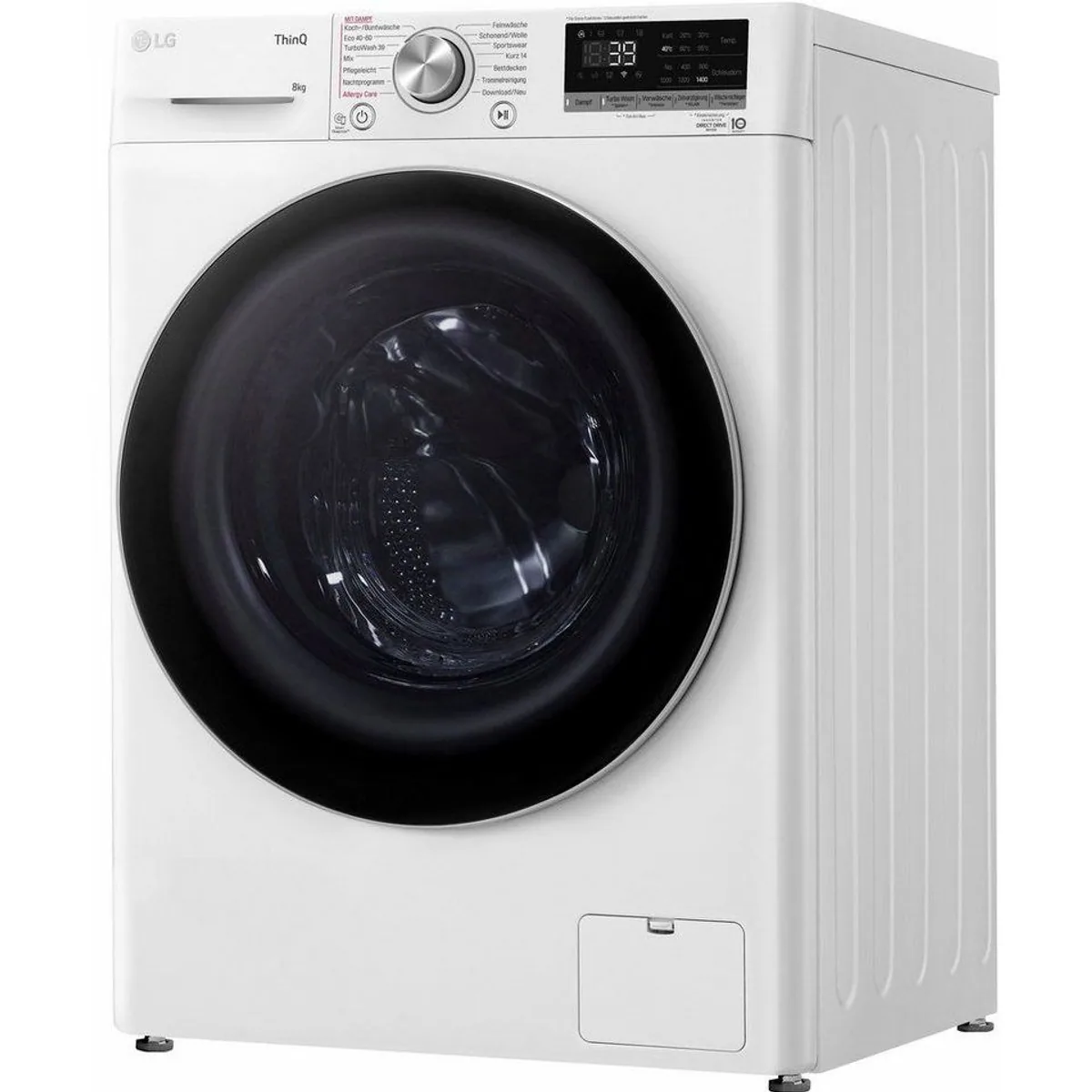 LG F4WV708P1E Waschmaschine, 8 kg, 1400 U/min, TurboWash – effizientes Waschen in 39 Minuten 3
