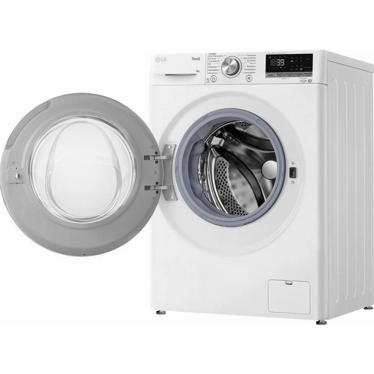 LG F4WV708P1E Waschmaschine, 8 kg, 1400 U/min, TurboWash – effizientes Waschen in 39 Minuten 5