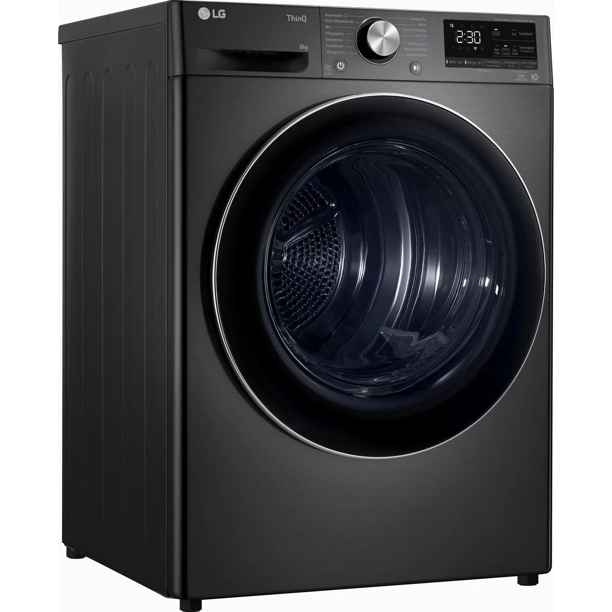 LG Wärmepumpentrockner Vivace RT80V9B, Dual Inverter Technologie, selbstreinigender Kondensator