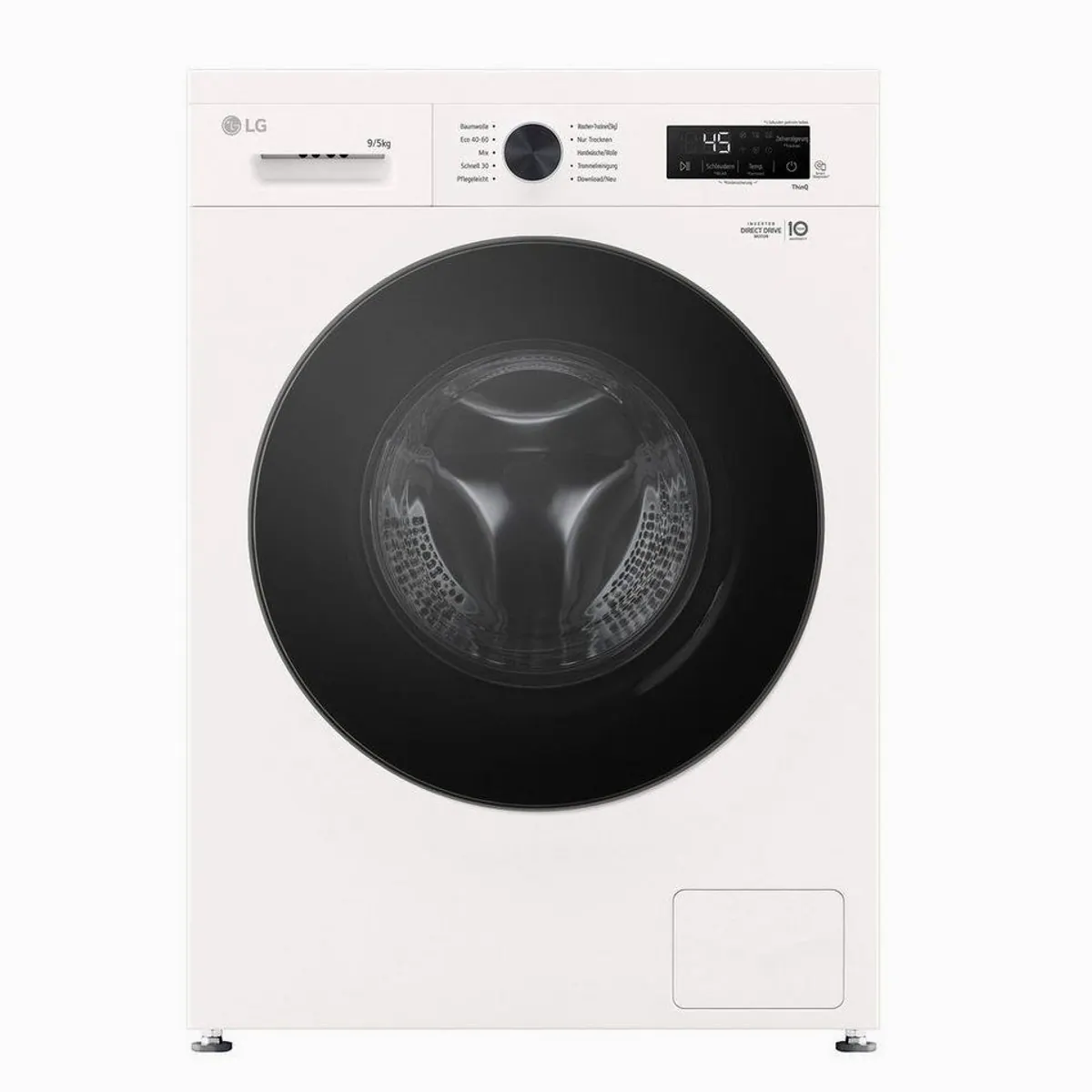 LG Waschtrockner Serie 5 W4WB3095Y, 9 kg Waschen, 5 kg Trocknen, Reversive Trommel 2