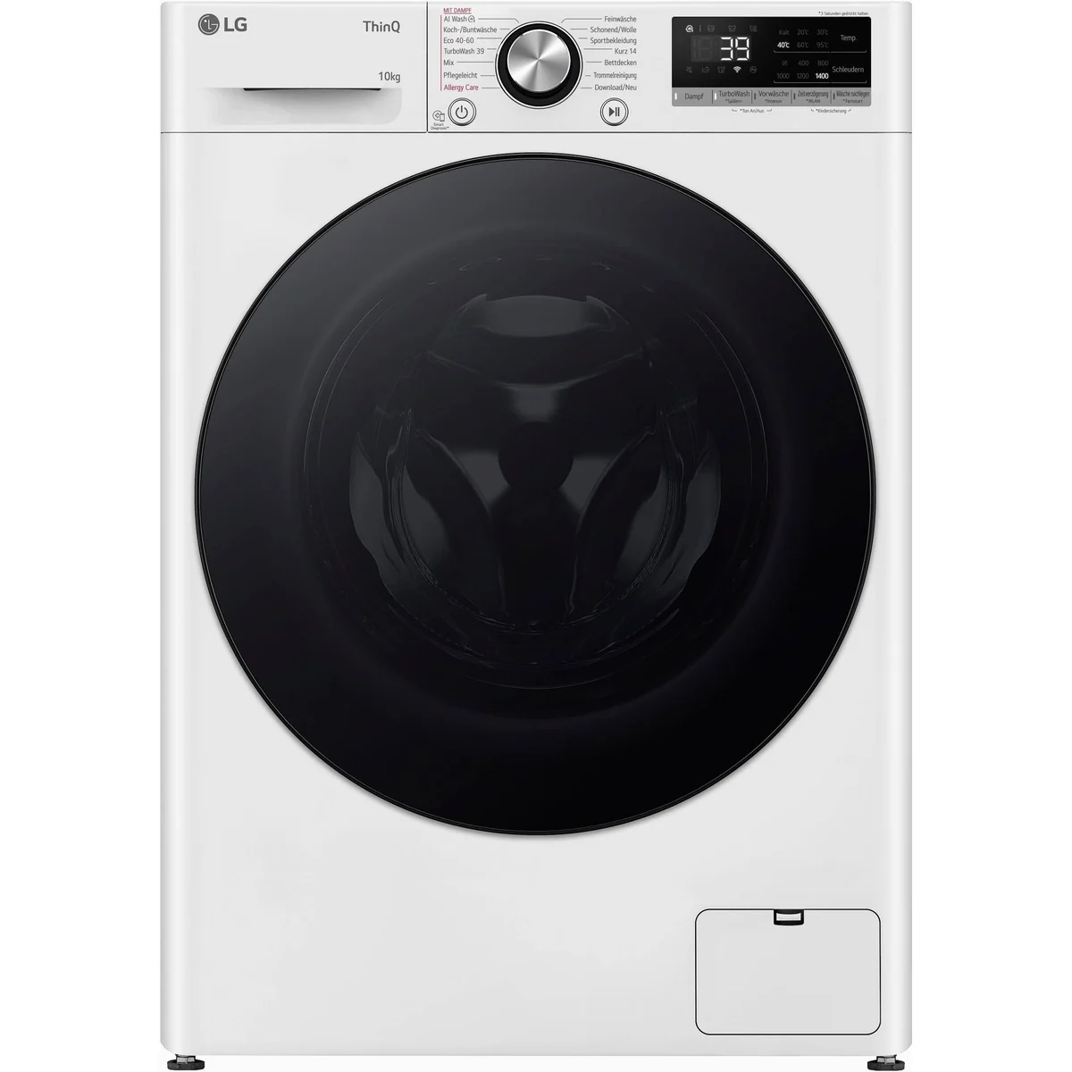 LG F4WR700Y Waschmaschine, 10 kg, 1400 U/min, AI Wash, ThinQ App 2