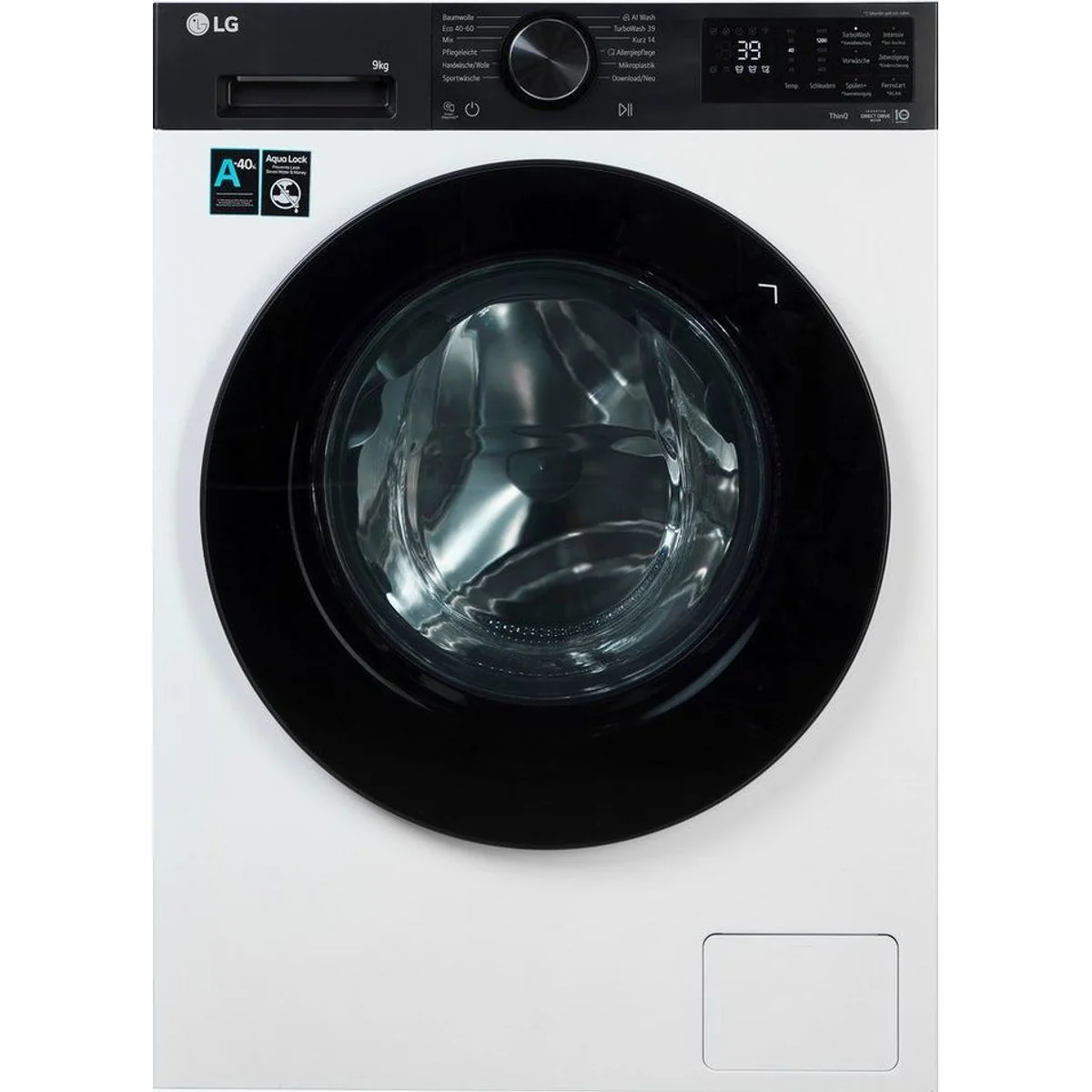LG F4WX709YP Waschmaschine, 9 kg, 1400 U/min, AI Wash, ThinQ App 2