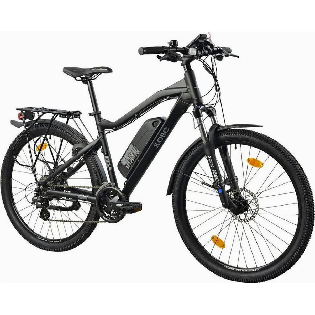 LLobe Brillant Mountain E-Bike, Hinterradmotor, 24-Gang Shimano Schaltung, 100 km Reichweite 2